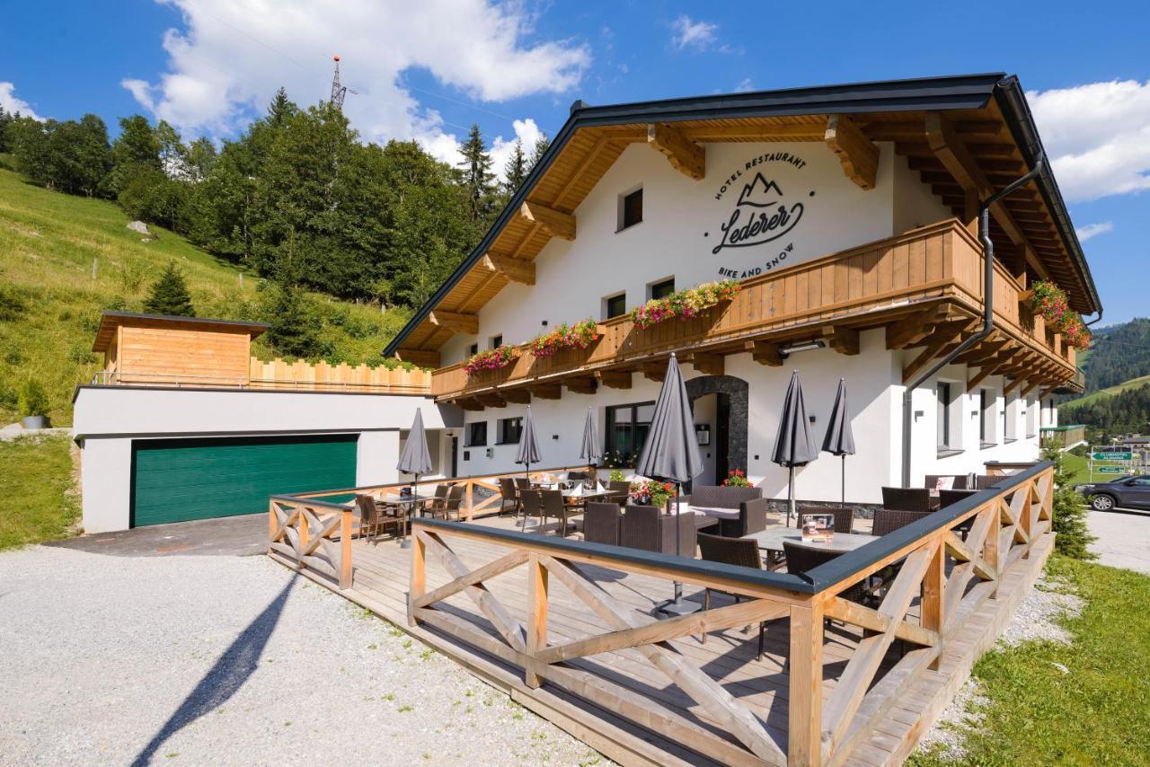 Hotel-Restaurant Bike&Snow Lederer Muhlbach Am Hochkonig Exterior photo
